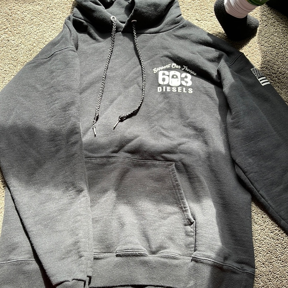 603 Diesel hoodie, support the troops edition.